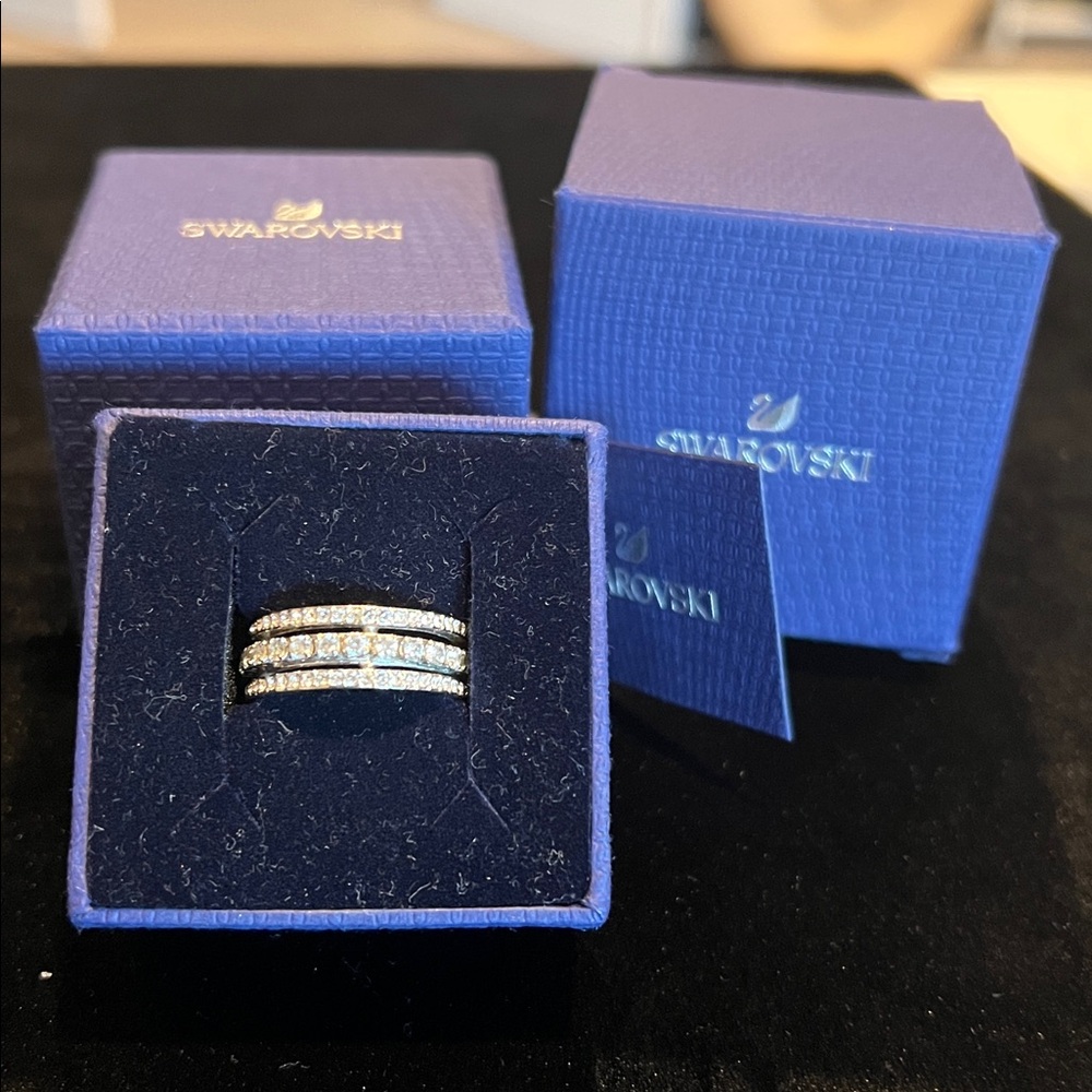 Swarovski Silver Further ring - Picture 2 of 6